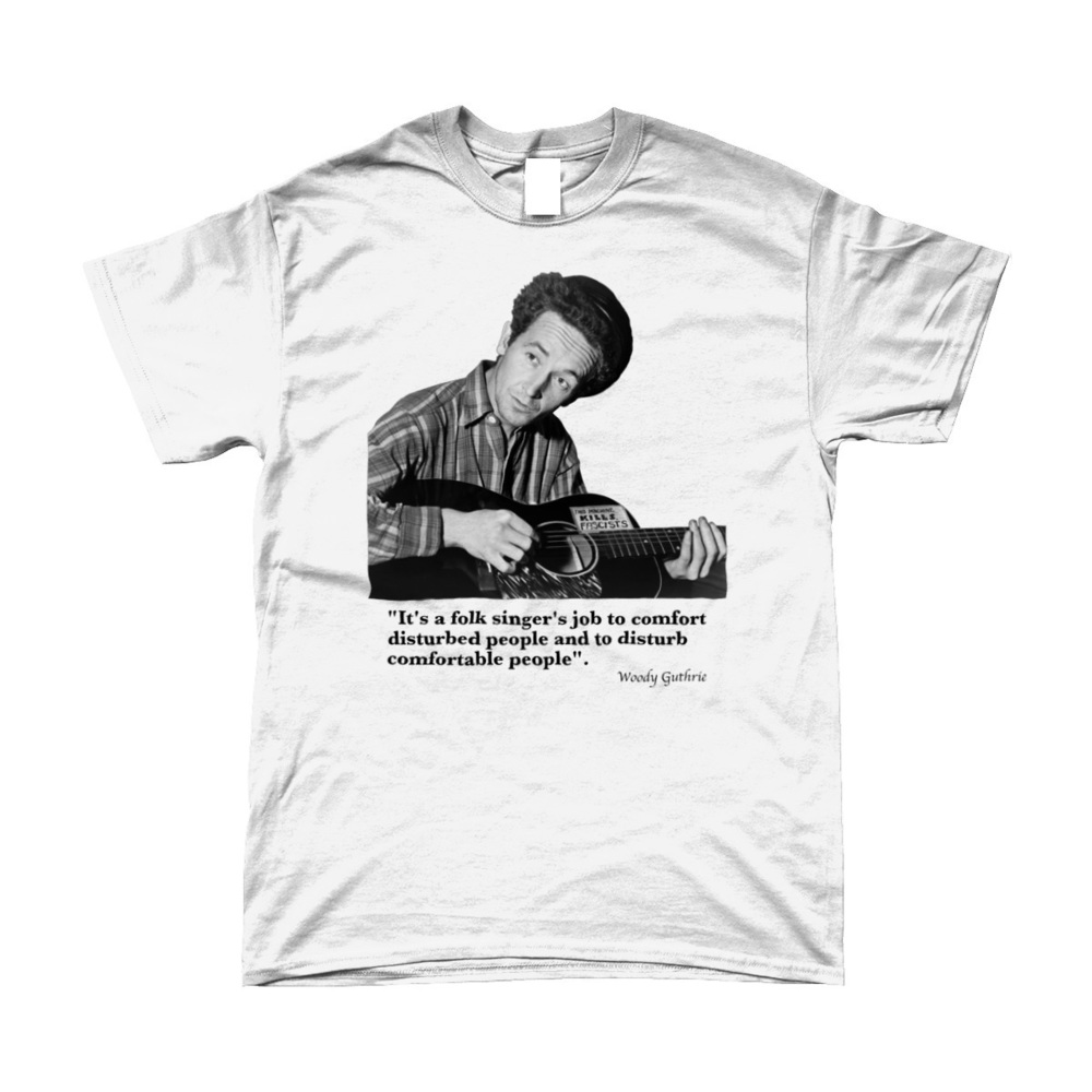 Woody Guthrie, Folk Singer, T-Shirt